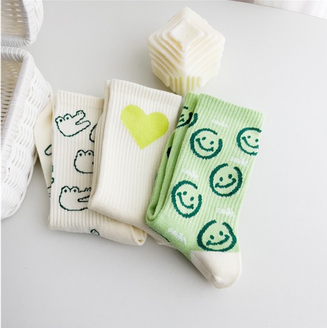 Embroidery On Socks - Fashion Harajuku Hip Hop Skate Street