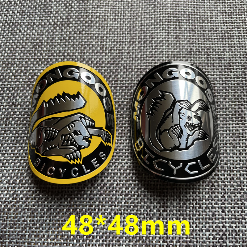 Embroidery Legacy - mongoose vintage classic Bike Head Badge