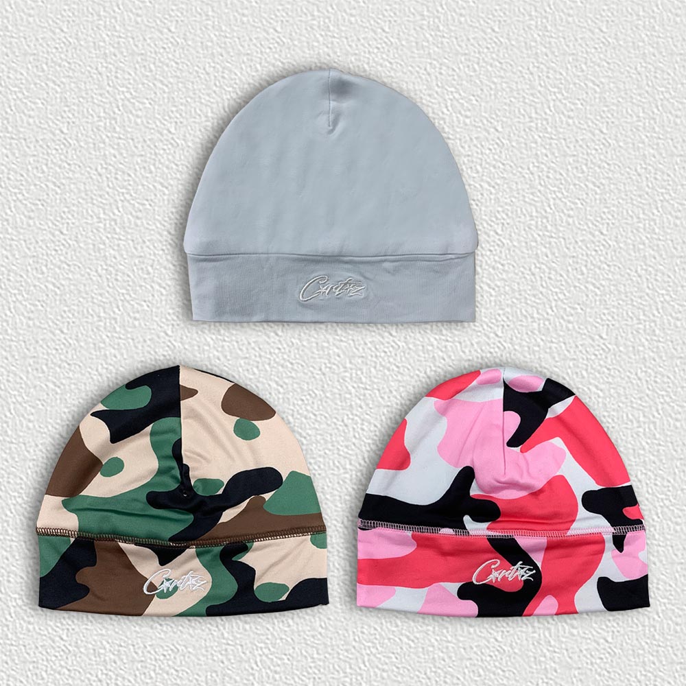 Embroidery Hat Machine - Camouflage Embroidered Letter Beanie Hat Women