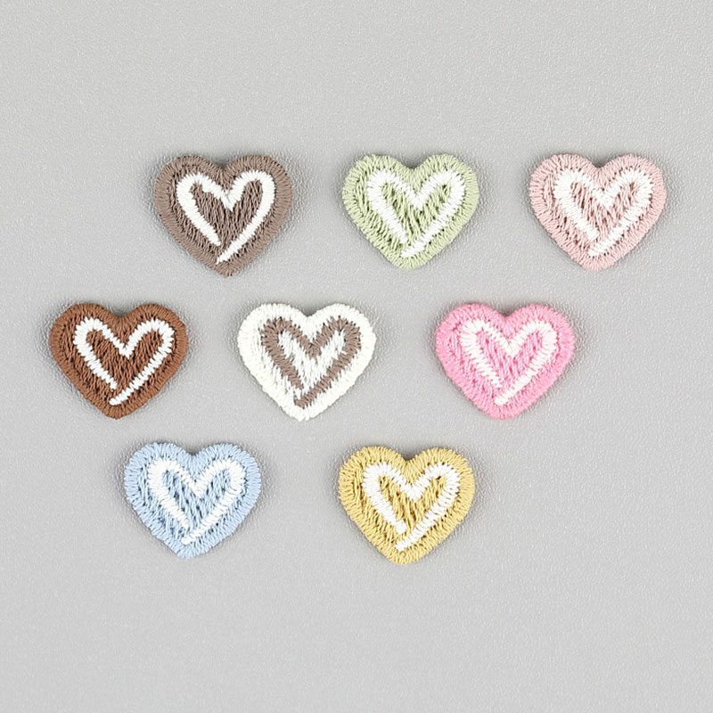 20Pcs Heart-Shaped Embroidered - Embroidery On Socks review and price