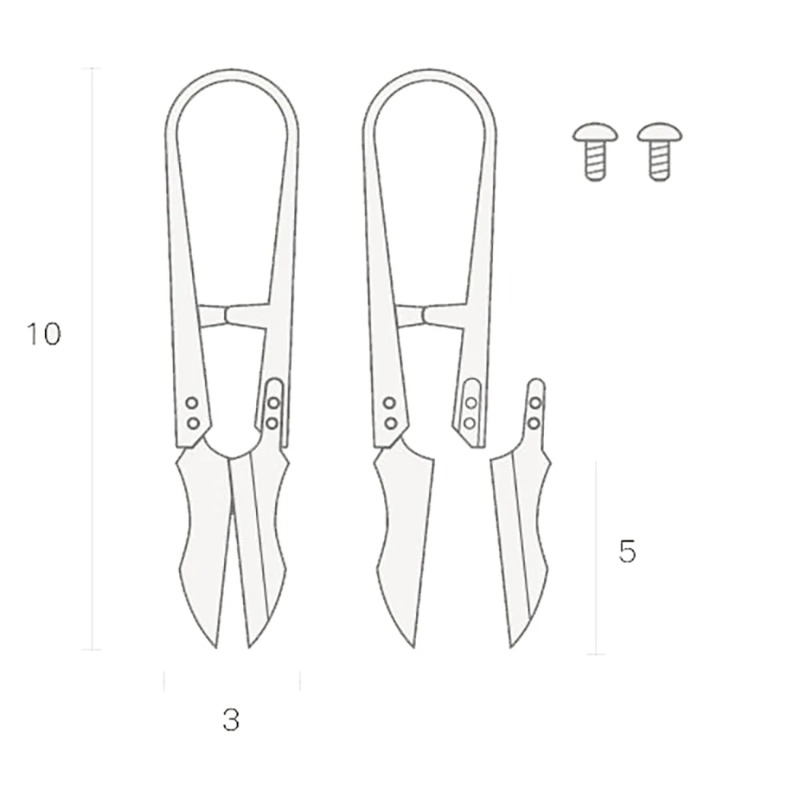 Brass Small Scissors Leather S - Embroidery Scissors Small review and price