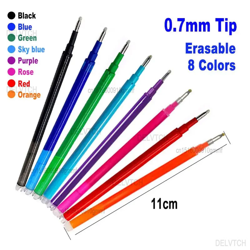 8Pcs/Set 0.7mm Erasable Gel Pe - Pilot Pen Frixion review and price