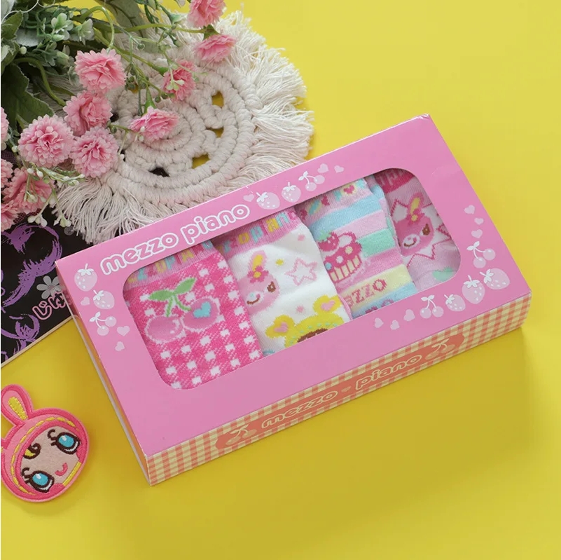 Japanese Cartoon Cute Sweet Lo - Embroidery On Socks review and price