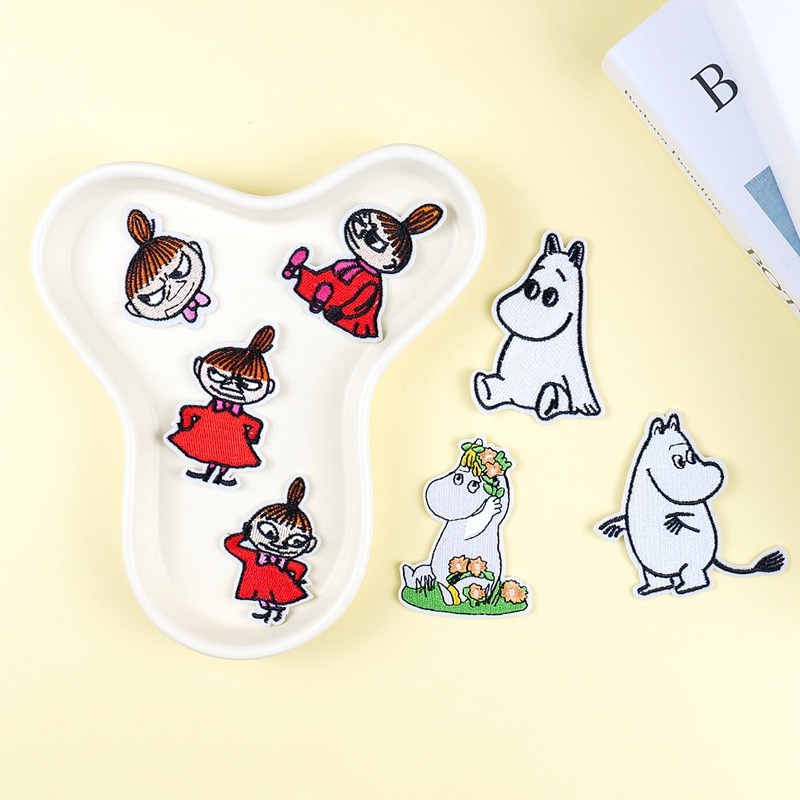 Moomin Cute Cartoon Embroidere - Embroidery Patches review and price