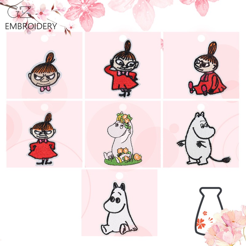 Moomin Cute Cartoon Embroidere - Embroidery Patches review and price