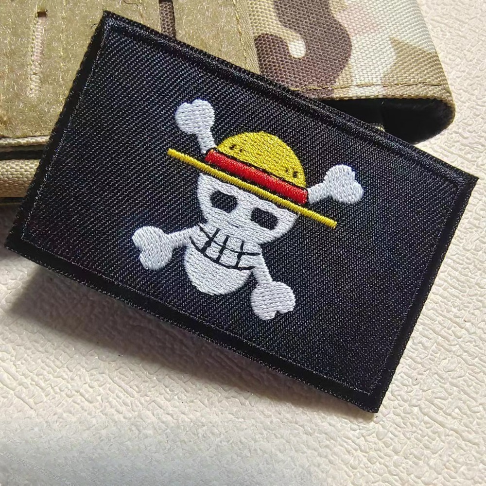 One Piece Badg Cartoon sleeve  - Embroidery Patches review and price