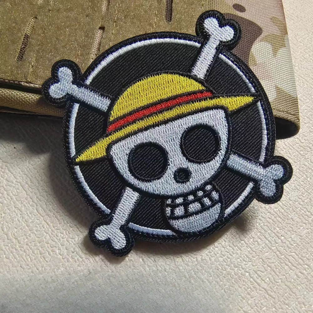One Piece Badg Cartoon sleeve  - Embroidery Patches review and price