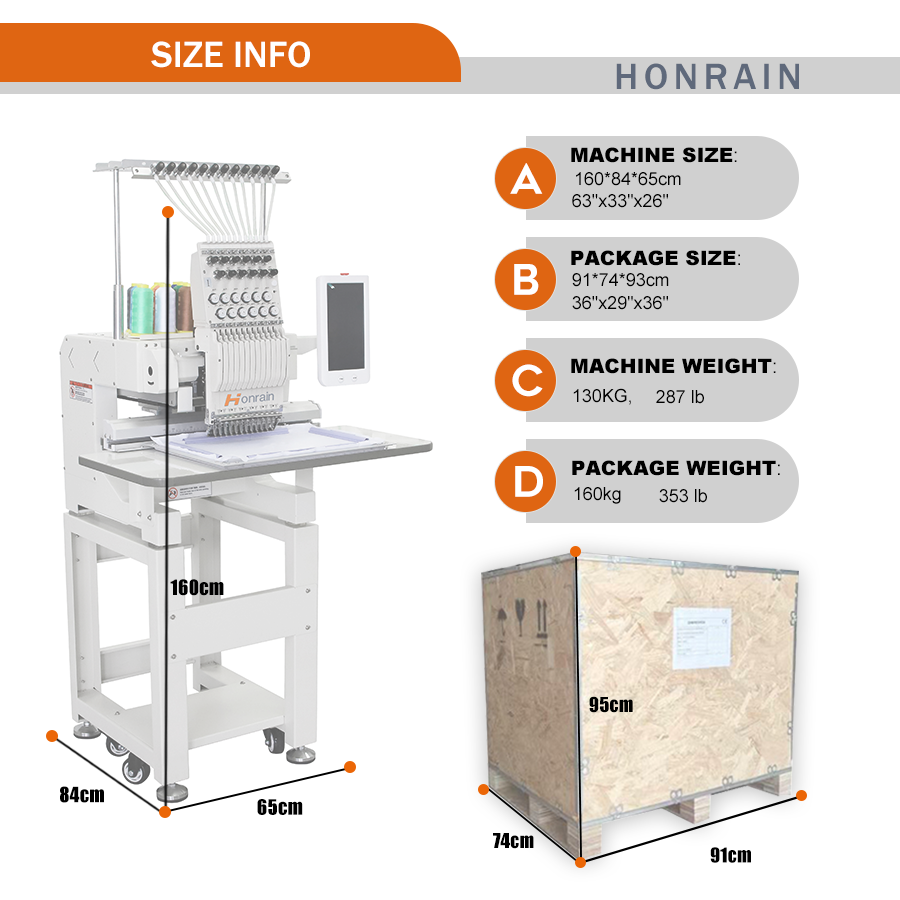 Factory Price Computerized Emb - Embroidery Hat Machine review and price