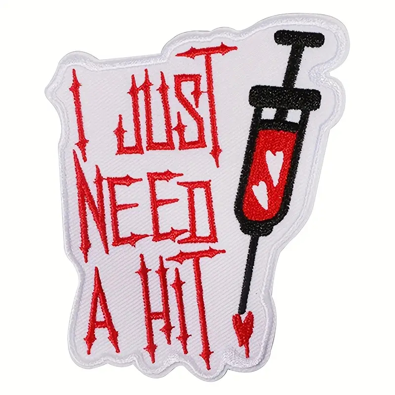 1PC I Just Need A Hit Embroide - Embroidery Hat Machine review and price