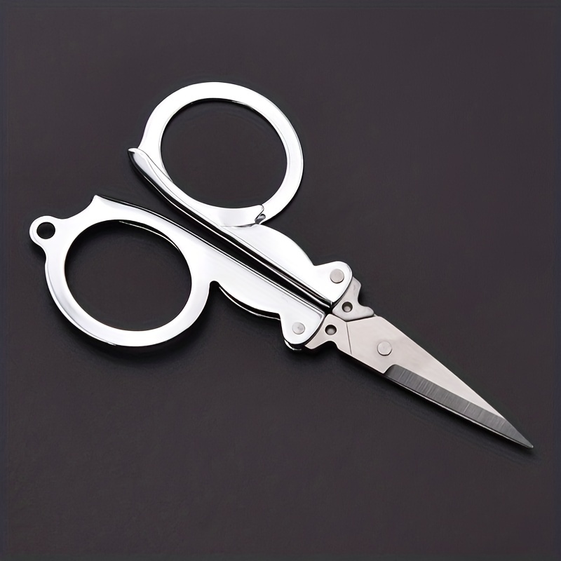 1pc Folding Scissors Pocket Tr - Embroidery Scissors Small review and price