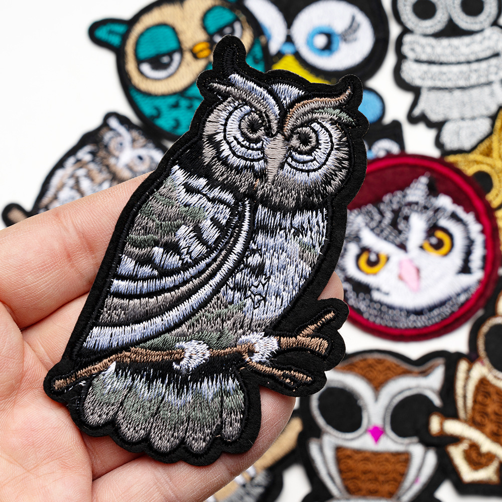 Owl Silver Grey Theme Sew/Iron - Embroidery On Socks review and price