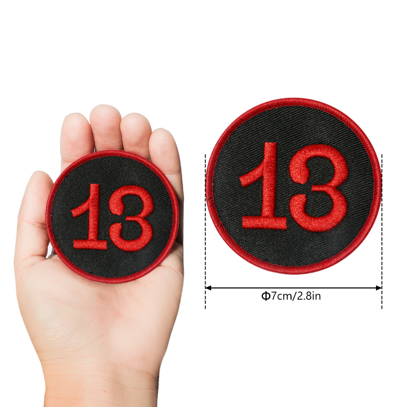 1PC Number 13 Hook And Loop Em - Embroidery Hat Machine review and price