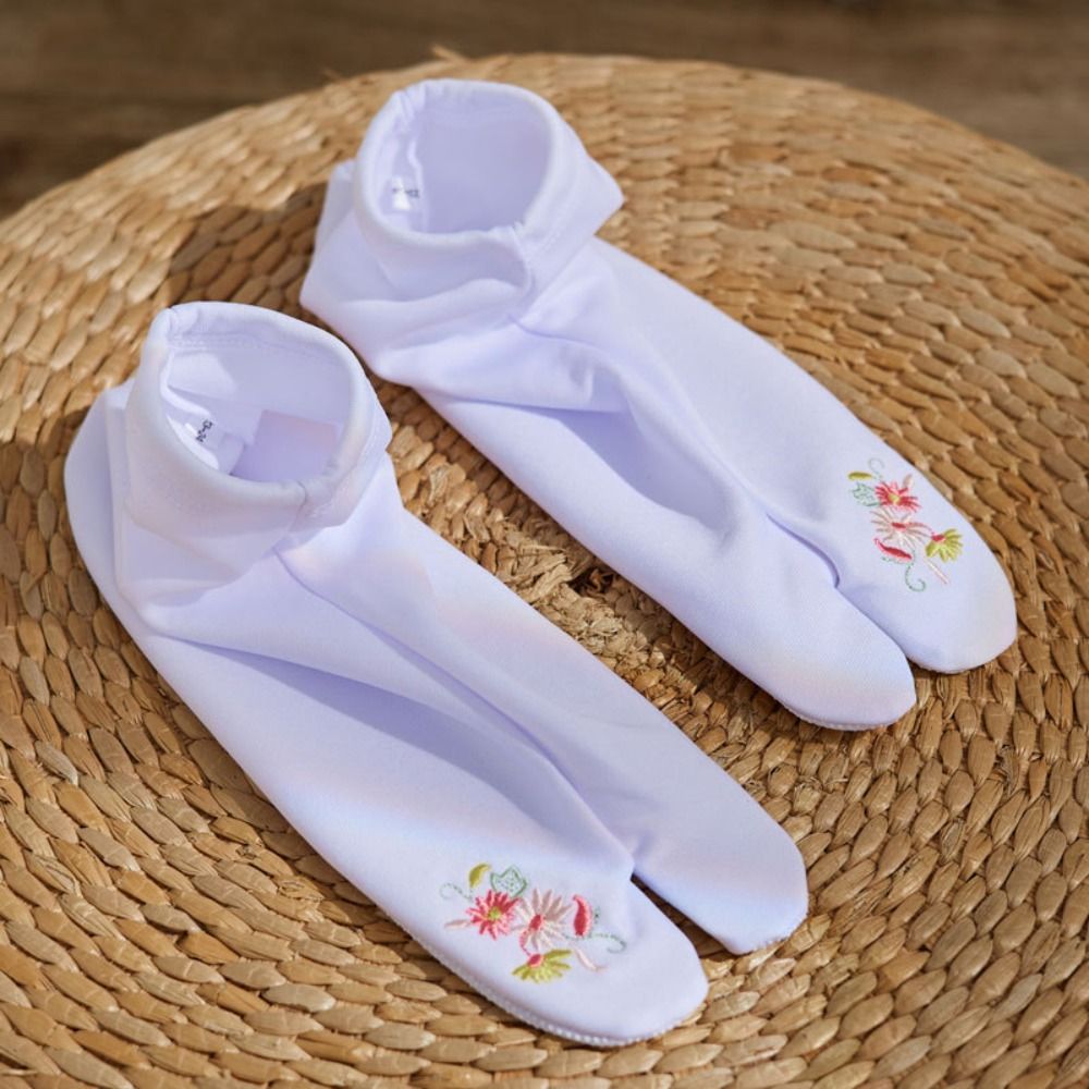 Embroidery Flower Two Toed Soc - Embroidery On Socks review and price