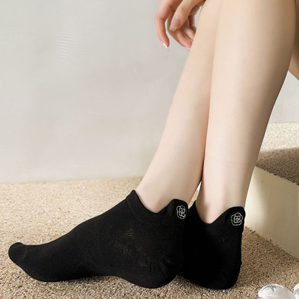 3 Pair Kawaii Flower Animal Em - Embroidery On Socks review and price