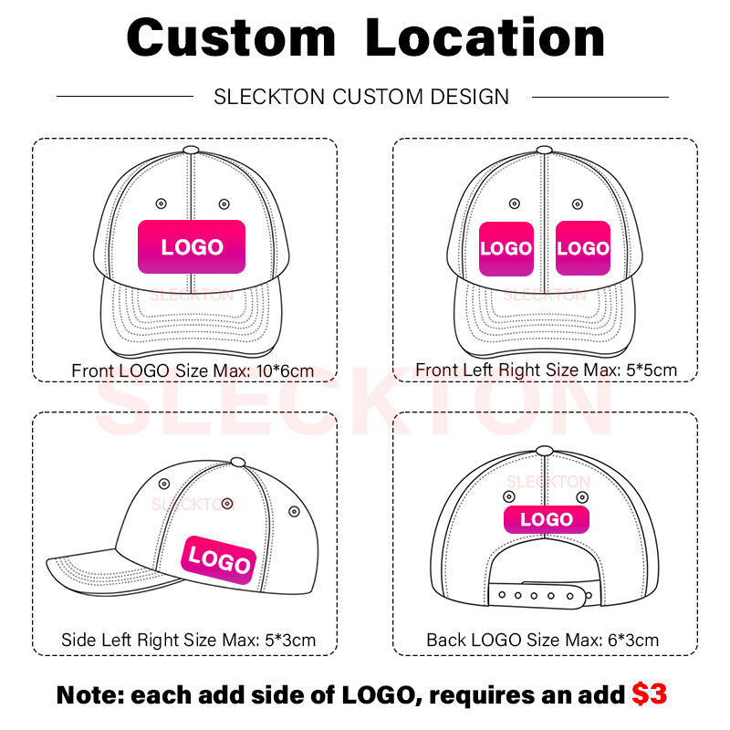 SLECKTON Custom Logo Baseball  - Embroidery Design Logo review and price