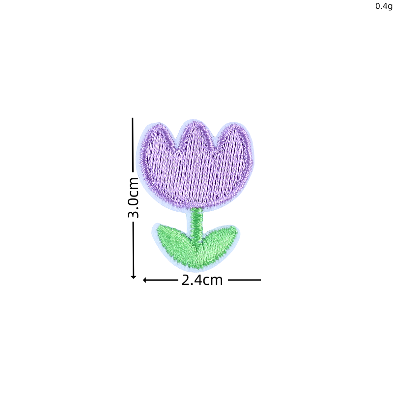 10pcs Cartoon Flower Patches M - Embroidery On Socks review and price