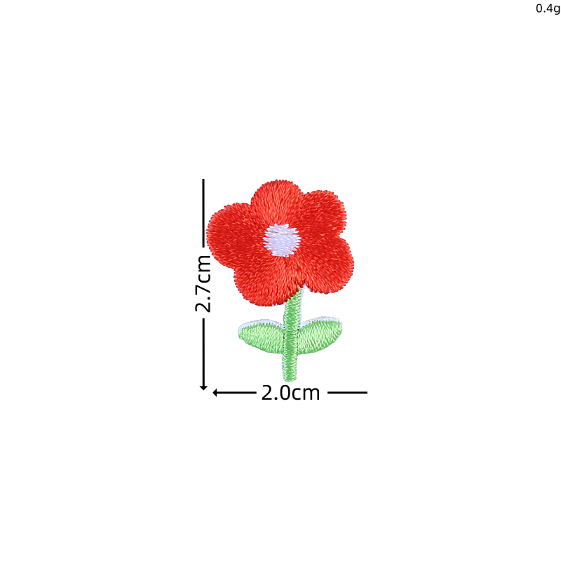 10pcs Cartoon Flower Patches M - Embroidery On Socks review and price