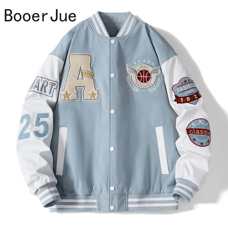 Streetwear Women Unisex Colleg - Embroidery Letter N review and price