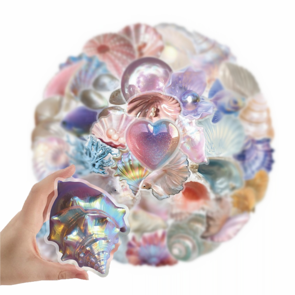 50pcs Cartoon Shell Graffiti S - Embroidery Wall Art review and price