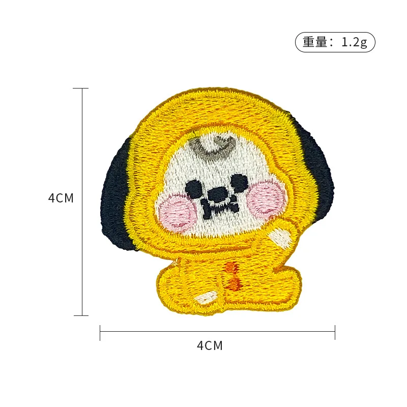 LINE FRIENDS BT21 All Characte - Embroidery Patches review and price