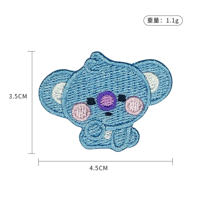 LINE FRIENDS BT21 All Characte - Embroidery Patches review and price