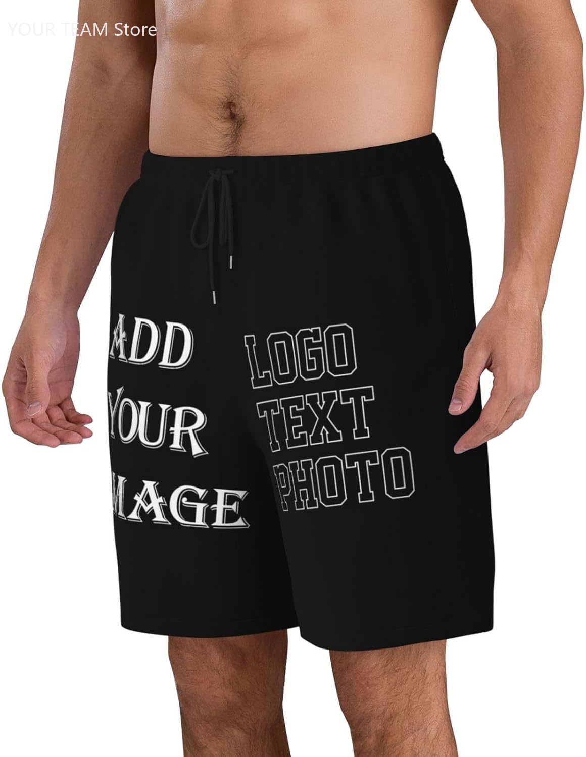 Custom Shorts for Men Design Y - Embroidery Design Logo review and price