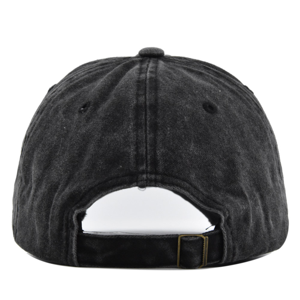 Vintage Washed  Baseball Cap F - Embroidery Letter N review and price